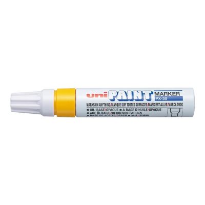 Lakový popisovač UNI PX-30, 4,0 - 8,5 mm, žlutý