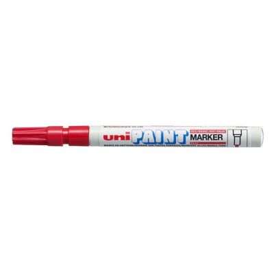Lakový popisovač UNI PX-21, 0,8 - 1,2 mm, červený