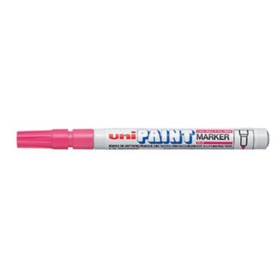 Lakový popisovač UNI PX-21, 0,8 - 1,2 mm, růžový