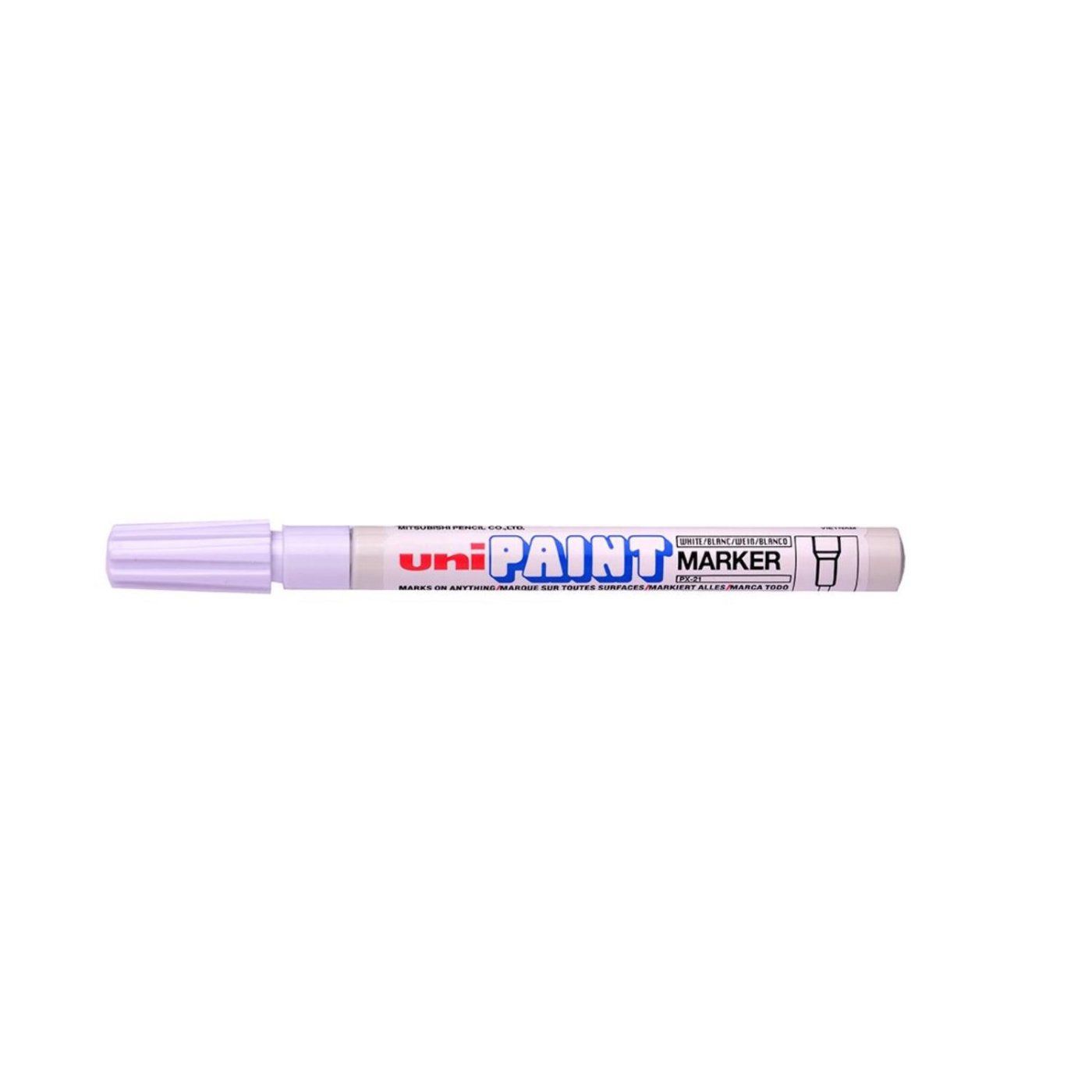 Lakový popisovač UNI PX-21, 0,8 - 1,2 mm, bílý