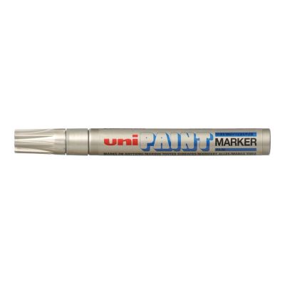 Lakový popisovač UNI PX-20, 2,2 - 2,8 mm, stříbrný