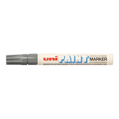 Lakový popisovač UNI PX-20, 2,2 - 2,8 mm, šedý