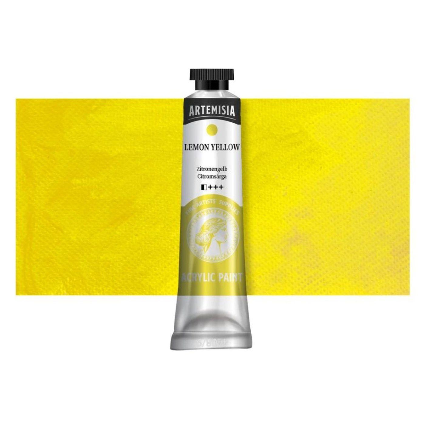 Akrylová barva Artemisia citronově žlutá, 40 ml