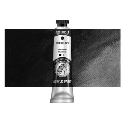 Akrylová barva Artemisia mars black, 120 ml