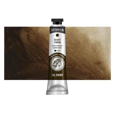 Olejová barva Artemisia, pálená umbra, 40 ml