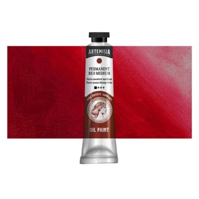 Olejová barva Artemisia permanent red medium, 40 ml