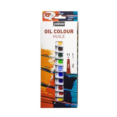 Sada olejových barev Pop Art, 11 x 10 ml + 1 x 15 ml