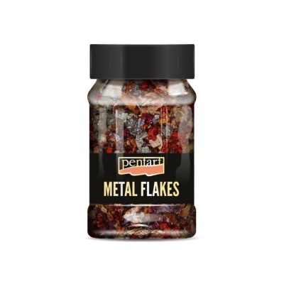 Metalické kousky, 100 ml, M12 zlatá-fialová-červená