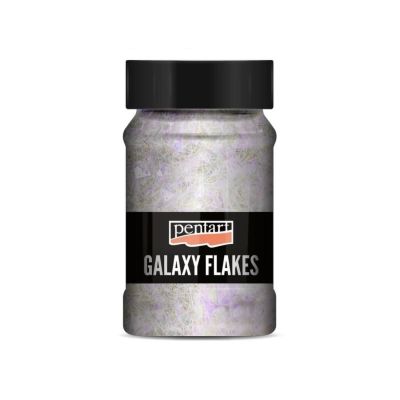 Galaxy vločky, 100 ml, monn bílá-