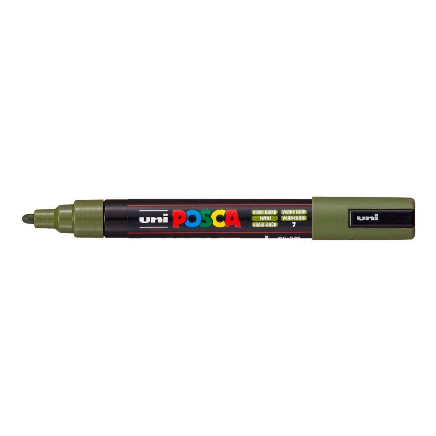 Popisovač Uni Posca PC-5M, 2,5 mm, khaki zelená