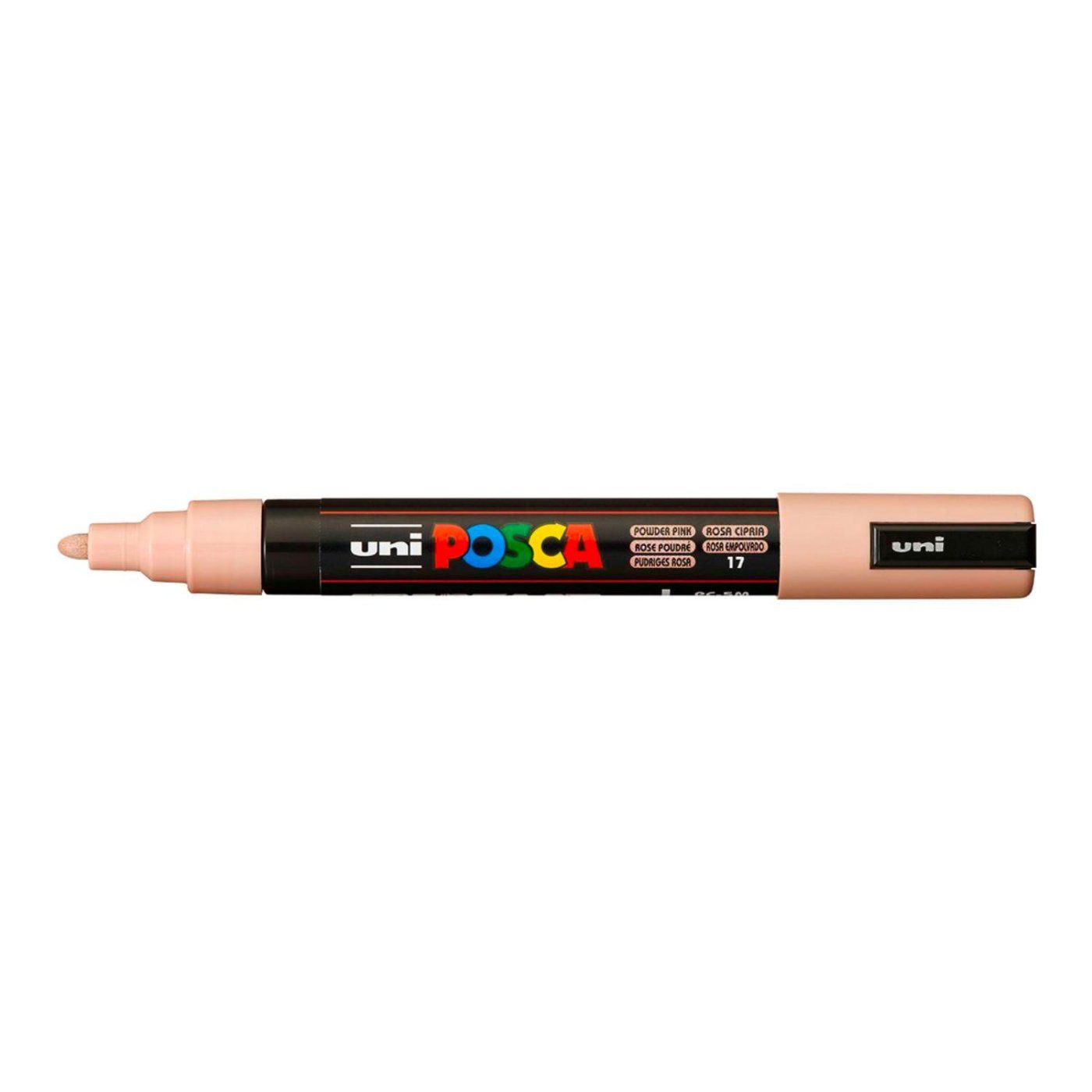 Popisovač Uni Posca PC-5M, 2,5 mm, púdrověrúžová