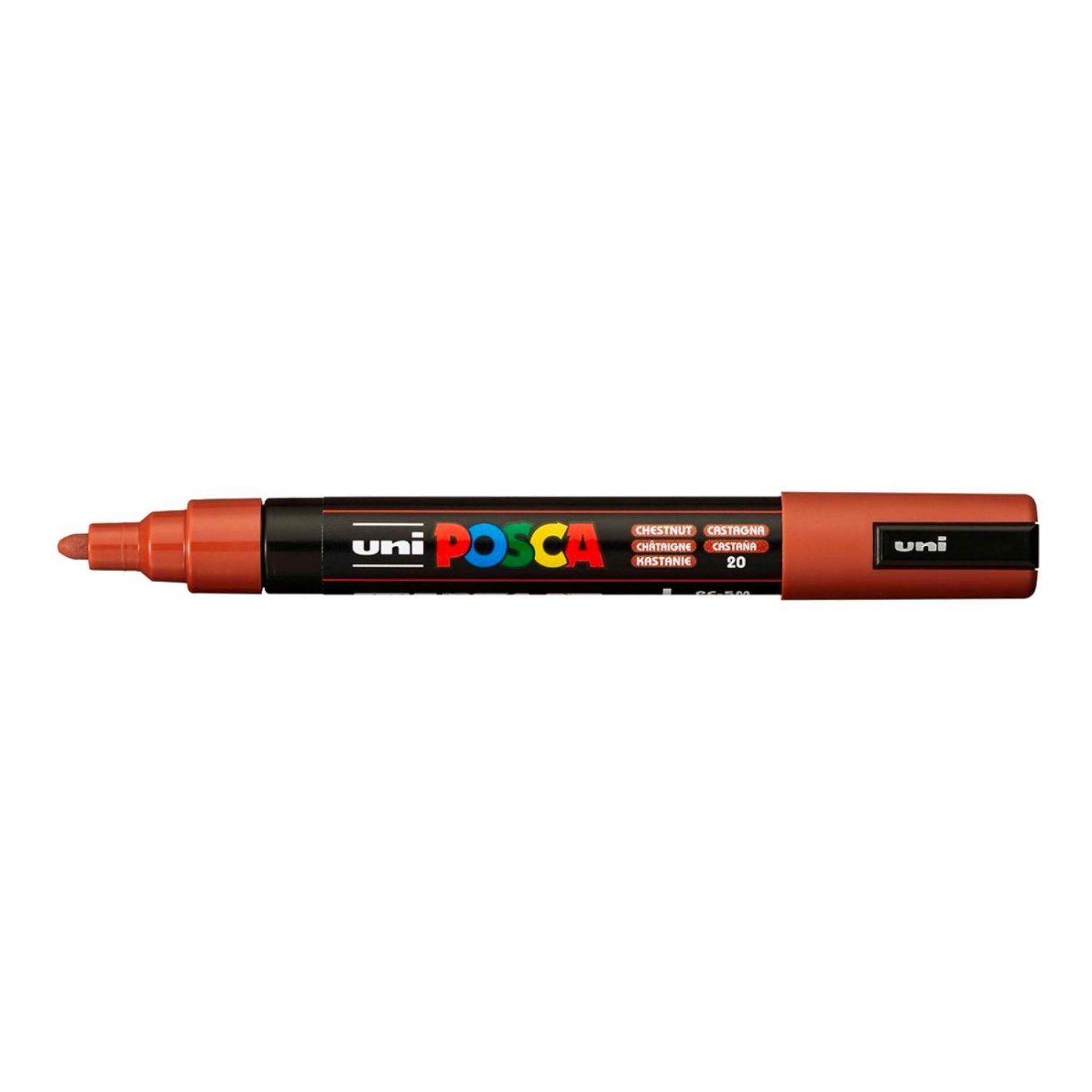 Popisovač Uni Posca PC-5M, 2,5 mm, kaštanová