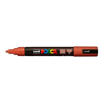 Popisovač Uni Posca PC-5M, 2,5 mm, kaštanová