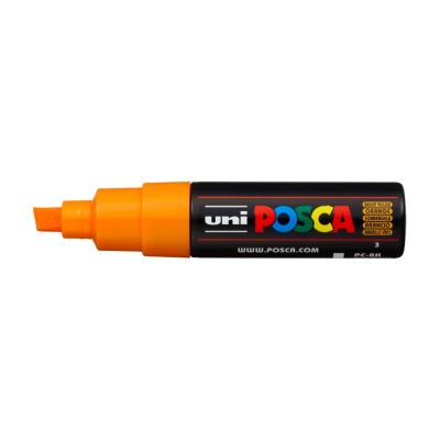 Popisovač Uni Posca PC-8K, 8 mm, jasněžlutý