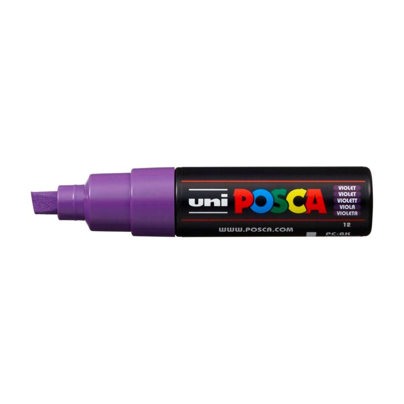 Popisovač Uni Posca PC-8K, 8 mm, fialový