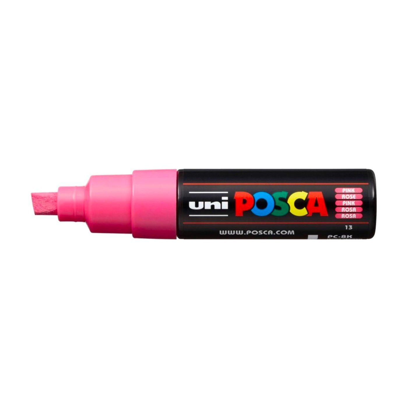 Popisovač Uni Posca PC-8K, 8 mm, ružový