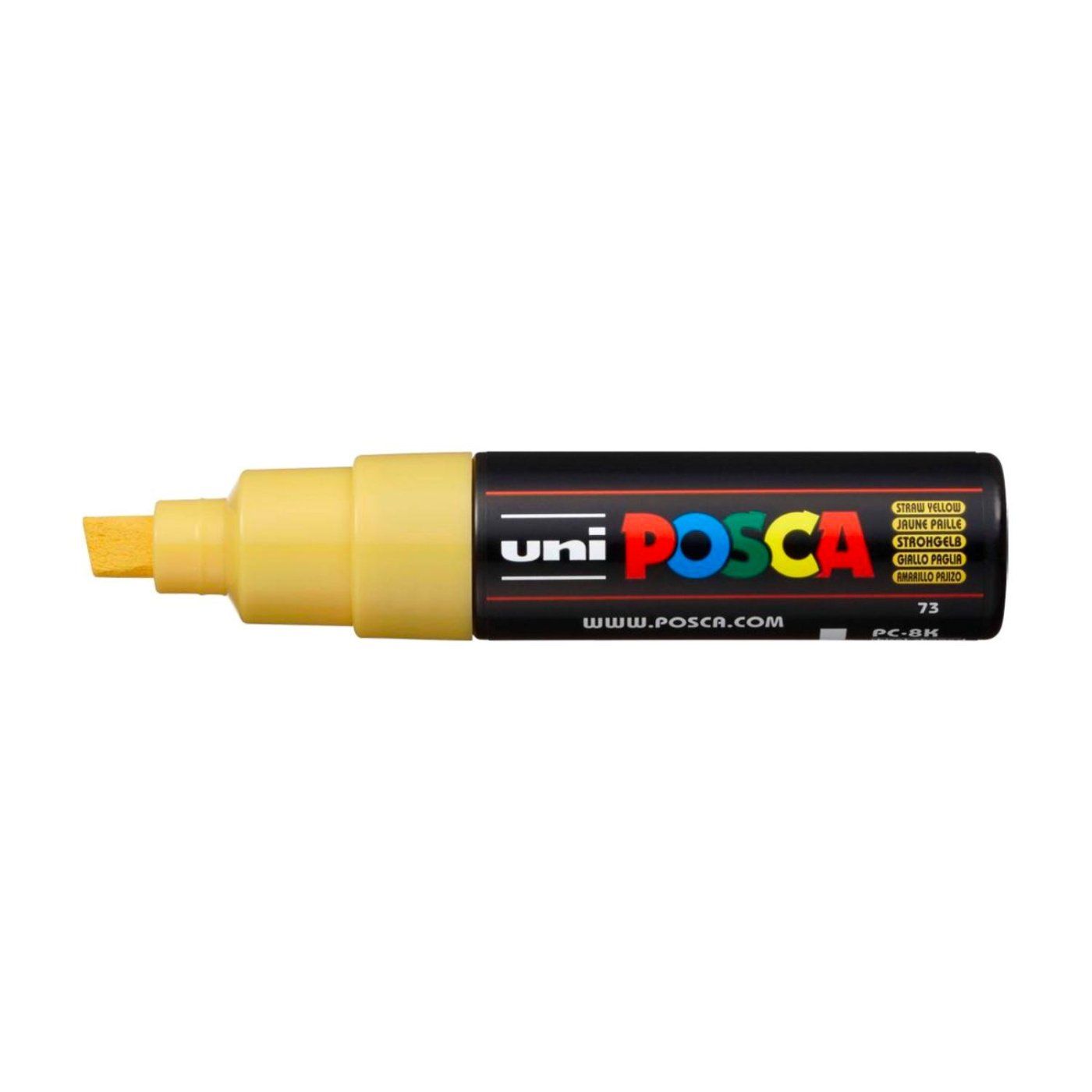 Popisovač Uni Posca PC-8K, 8 mm, slámový
