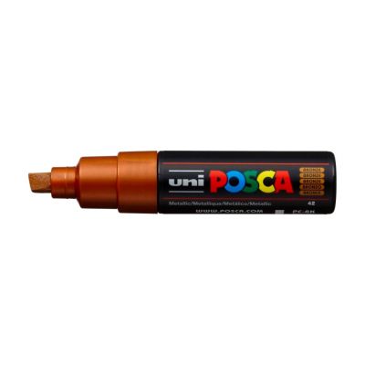 Popisovač Uni Posca PC-8K, 8 mm, bronzový