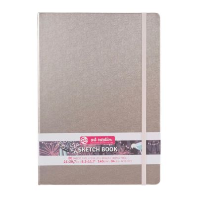Art book, Art Creation, skicák, 21 x 30 cm, pink champagne