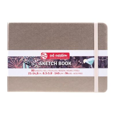 Art book, Art Creation, skicák, 15 x 21 cm, pink champagne