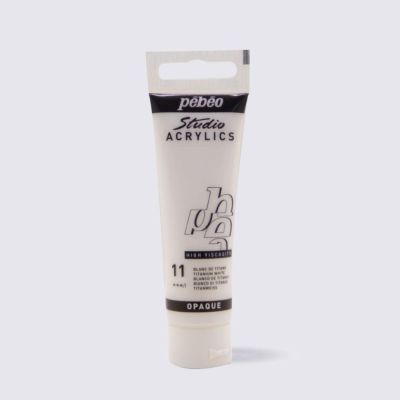 Studio Acrylics 30 ml, 11 Titanium white