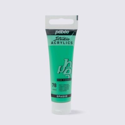 Studio Acrylics 30 ml, 78 Turquoise Green